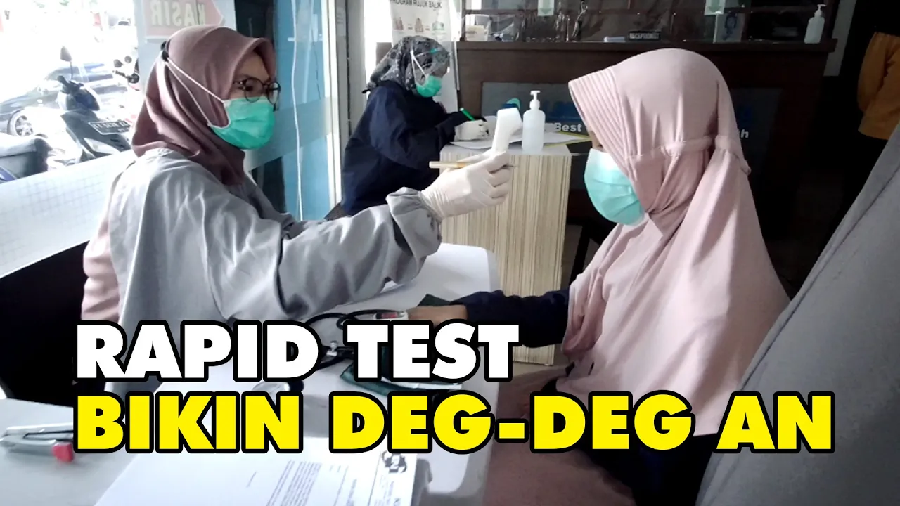 Hari Pertama Pemberlakuan Syarat Rapid Test Antigen di Bandara SAMS Sepinggan Balikpapan. 