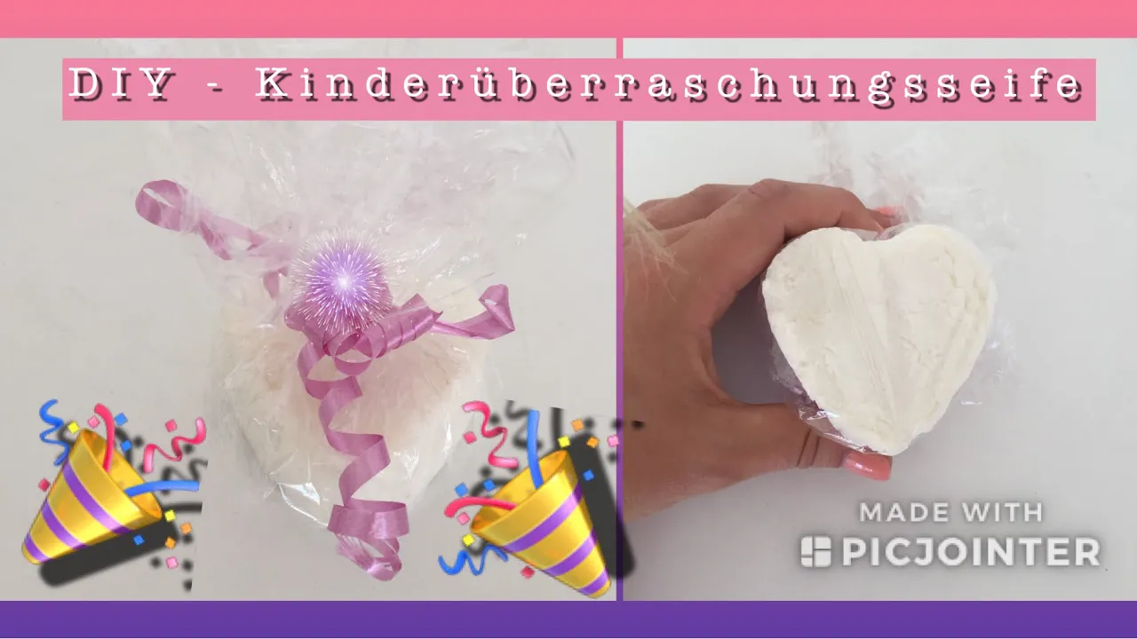 
          
          
          
            
            Seife für Kinder selber machen - Überraschungsseife - DIY
          
        . 