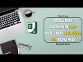 How to Use ROUND ROUNDUP ROUNDDOWN MROUND Formulas Microsoft Excel Round Functions