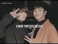 Download Lagu BTS- NAMJOON \u0026 JUNGKOOK (I KNOW LYRICS)
