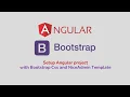 Angular 15 - Setup project with bootstrap template NiceAdmin