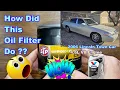 STP Oil Filter S2XL Cut Open Used From A 2006 Lincoln Town Car