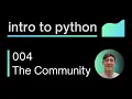 Flocode Intro to Python for Engineers - 004 The Community