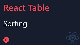 React Table Tutorial - 6
