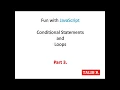 JavaScript - Conditional Statement and loop part 3