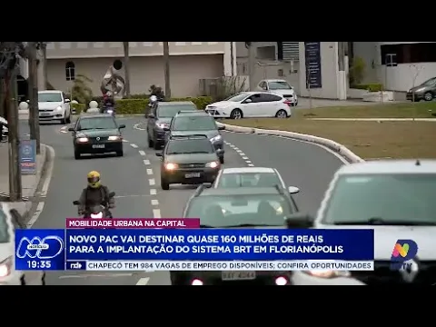 Quase R$160 milhões para mobilidade em Florianópolis: Novo PAC foca no BRT