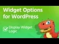 WordPress Widget Logic