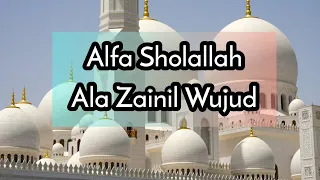 alfa sholallah ala zainil wujud siti handriyanti full lirik dan terjemah