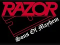 Razor - Cross Me Fool (Live) 7-12-85 pt.9