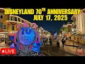 Download Lagu 🔴 Live: Happy 70th Anniversary Stream at Disneyland! Paint the Night \u0026 Wondrous Journeys - 07/17/25