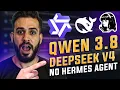 QWEN 3 8 MAX instalar 100 GRATIS com VPS facil no HERMES AGENT - novo metodo secreto EXCLUSIV