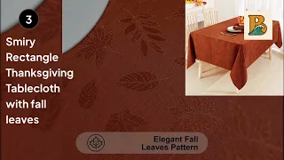 Thttps amzn 5 Thanksgiving Rectangular Tablecloths on Amazon