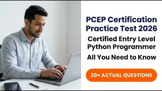 2026 PCEP Certification Practice Test Master the Certified Entry-Level Python Programmer Exam