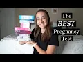 The BEST Pregnancy Tests Trying 11 Different Pregnancy Tests Early