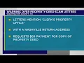 Washington Co TN warns about property deed scam letters