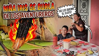 Todo un caos completo!!! Así terminaron los elotes asados😂