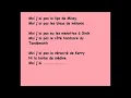 Soprano moi j'ai pas (parole )