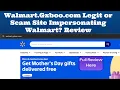 Walmart Gxboo com Legit or Scam Site Impersonating Walmart Review