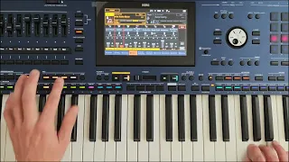 Never Ending Way New Euro DIsco Style Danekoo1 Korg Style Pa5x Instrumental 