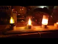 Euri Lighting LED Flickering Flame Bulb Comparison to LED Flame Effect