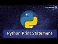 Python Print Statement Python 3 Tutorial