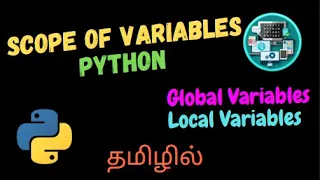 Scope of Variables in Python Explained in Tamil Free Coding - Tamil