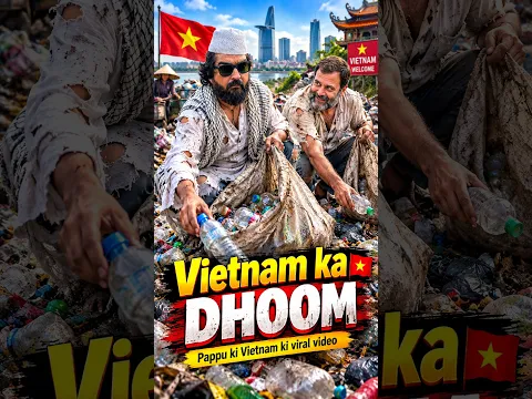 Vietnam ka DHOOM | Pappu ki viral video | #youtubeshorts #short #shortvideo #funny #comedy #congress