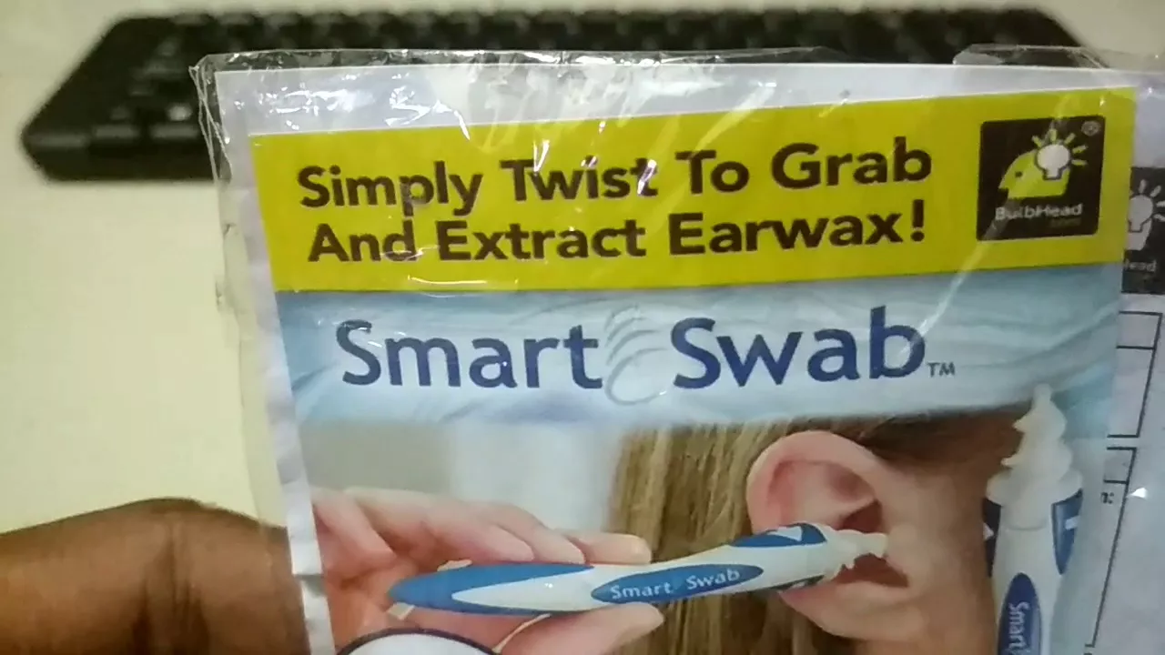 Using the smart swab to clean out our ear wax. As always subscribe and let us know what you want to . 