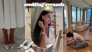 Life in London | wedding errands, aesthetics appointment, Harrods sale and home unboxings 🥰