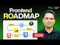 Frontend Developer Roadmap 2026 Beginner to Pro Step-by-Step