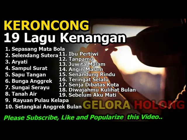 Download MP3 1 5 Jam Menikmati Keroncong Dengan Tembang Kenangan Super Hits