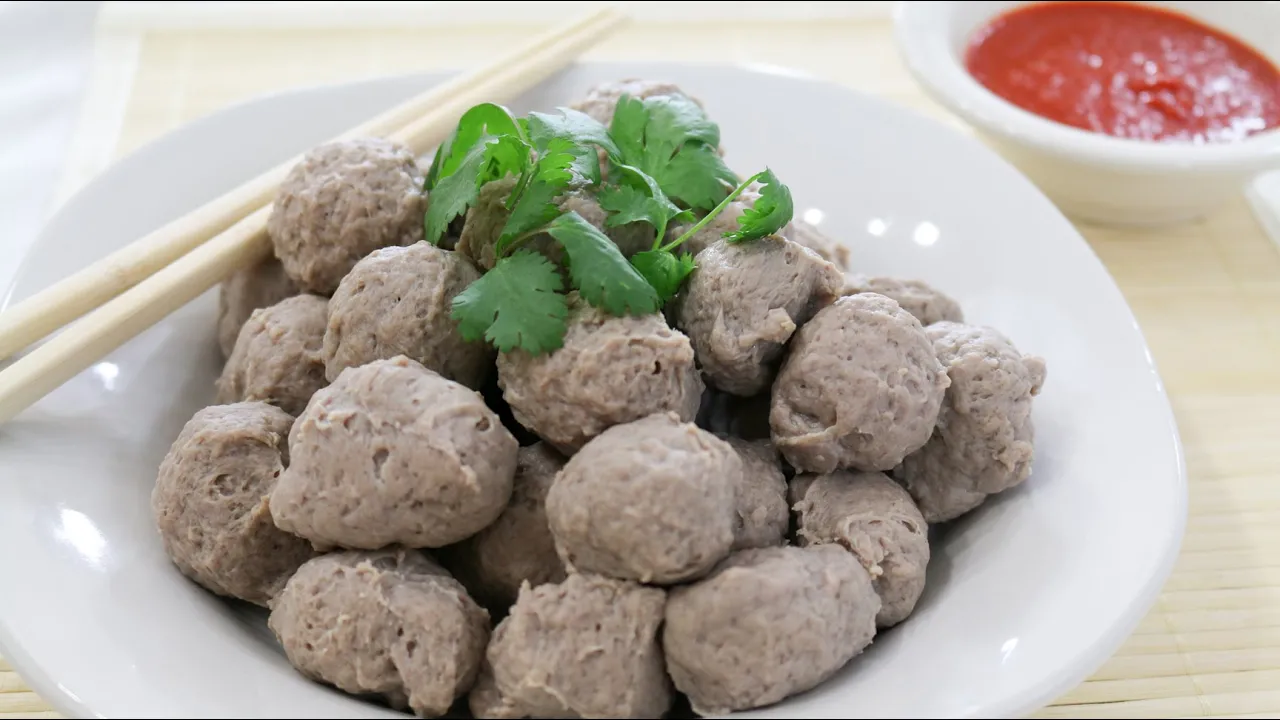 Asian Style Beef Meatballs   - Episode 48