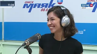 Интервью на Маяке Алида