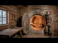 Lagu Everyone Laughed When He Built a Cave Into His Cabin — Until It Stayed Warm All Winter