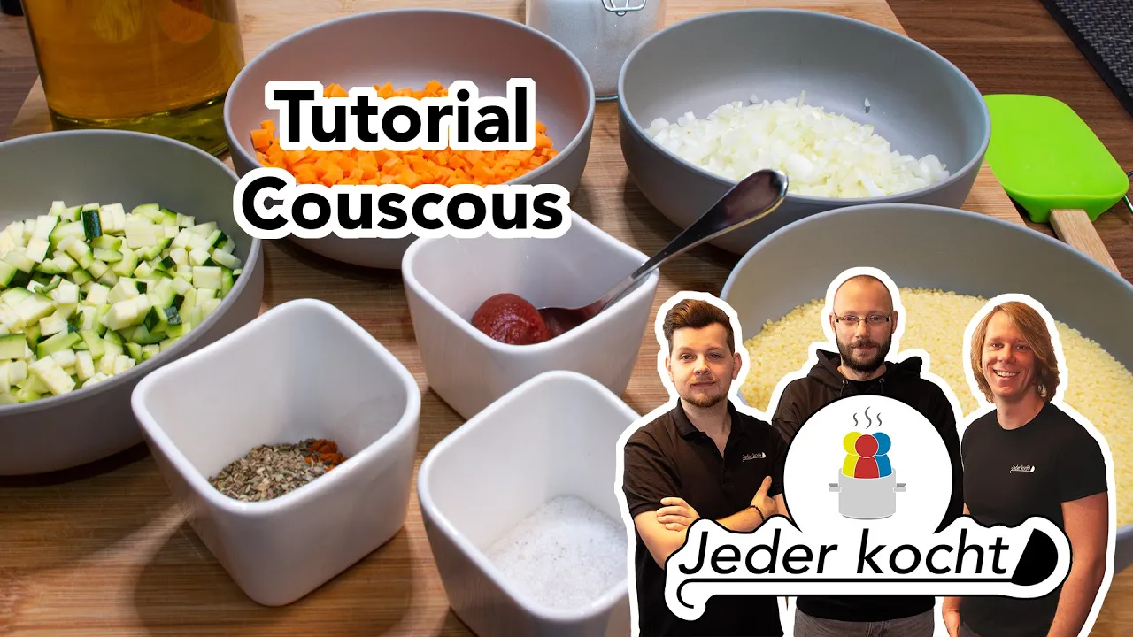 Mächtiges Couscous Rezept 😲 Original marokkanischer Couscous. 