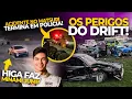 Lagu PERIGOS do drift! ACIDENTE no MATSURI deu POLICIA + Primeiro MINAMI JUMP do HIGA #ebisu #matsuri