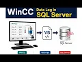 WinCC Runtime Advanced SQL Server Data Logging using VB Script TIA Portal WinCC SQL Course