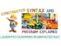 CONSTRUCTOR IN C SYNTAX AND PROGRAM AND ALL POSSIBLE ERRORS - 30
