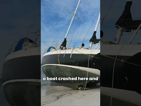 A boat crashed...and we found treasure!