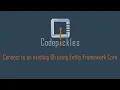 Connect to an existing Database using the net Entity Framework Core