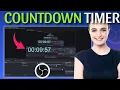 How to Add a Countdown Timer Using OBS