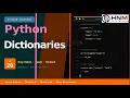 Python Dictionary Basics Key Value Pairs Explained HNM Technologies