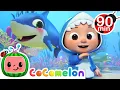 Download Lagu Baby Shark + Wheels on the bus \u0026 More Popular Kids Songs | Animals Cartoons for Kids |Funny Cartoons