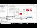 JavaFX FileChooser - Part How to Use Extension Filter with FileChooser