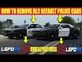 How To Remove New DLC Default Police Cars GTA 5