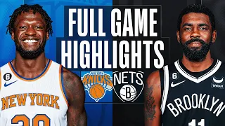 KNICKS at NETS FULL GAME HIGHLIGHTS January 28 2023