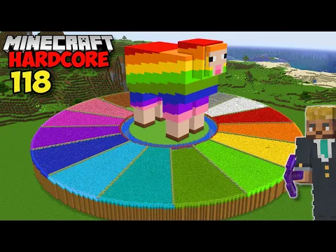 Video Thumbnail: I Built An OVERPOWERED SHEEP FACTORY in Minecraft Hardcore