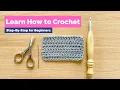 LEARN TO CROCHET for real this time SLOW Step-By-Step How to Crochet Tutorial