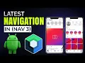 Jetpack Compose Navigation Nav3 Tutorial - Complete Setup with Screens Sealed Class