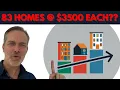 83 Bank Owned Homes for 3500 EACH Foreclosure Homes for sale